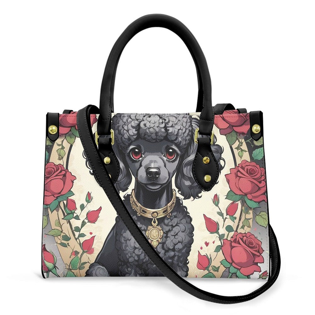 Black Poodle purse