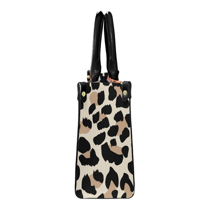 Pug leopard print bag purse