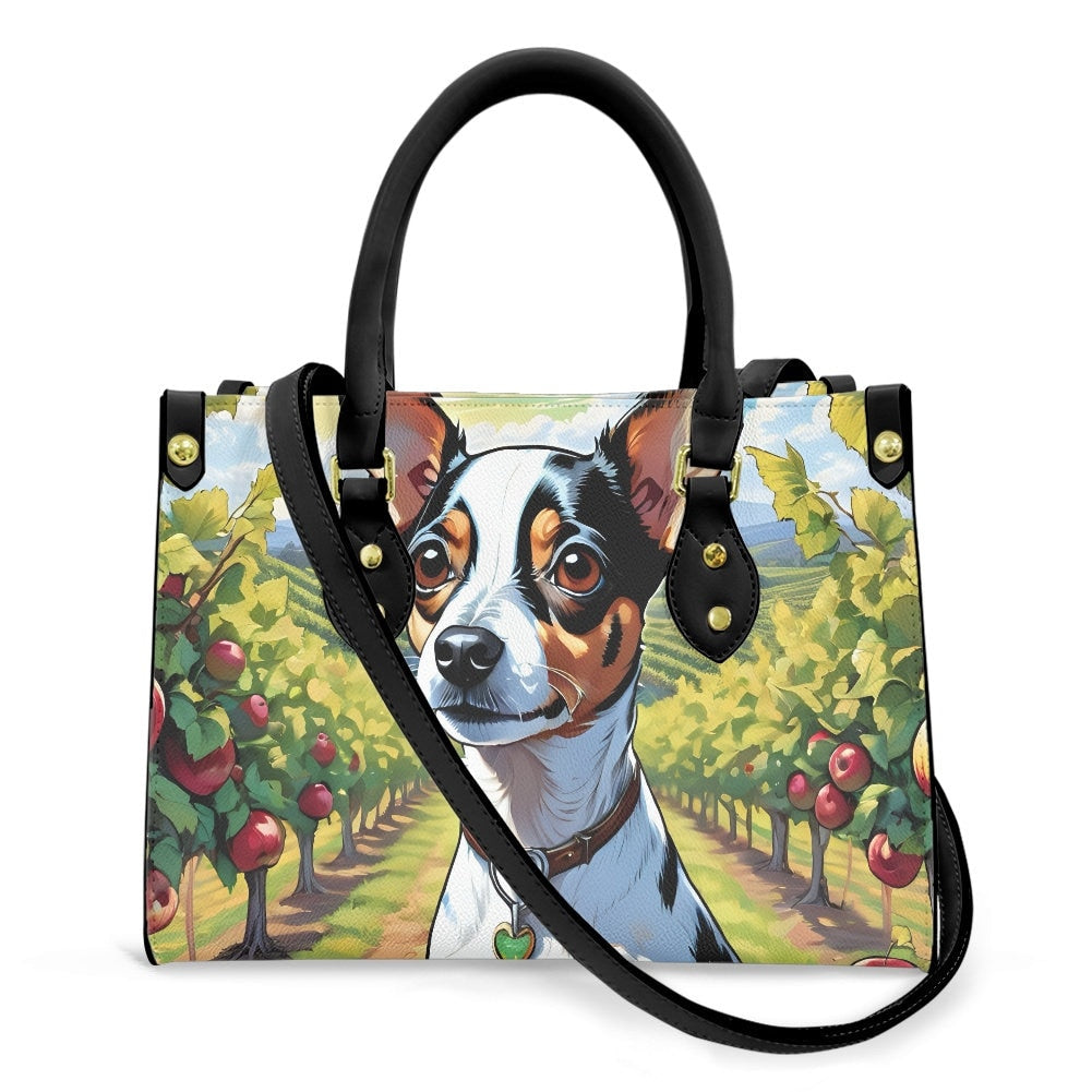 Rat terrier bag purse