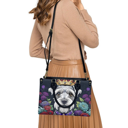 schnauzer dog bag purse