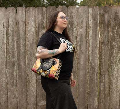 Pug leopard print bag purse