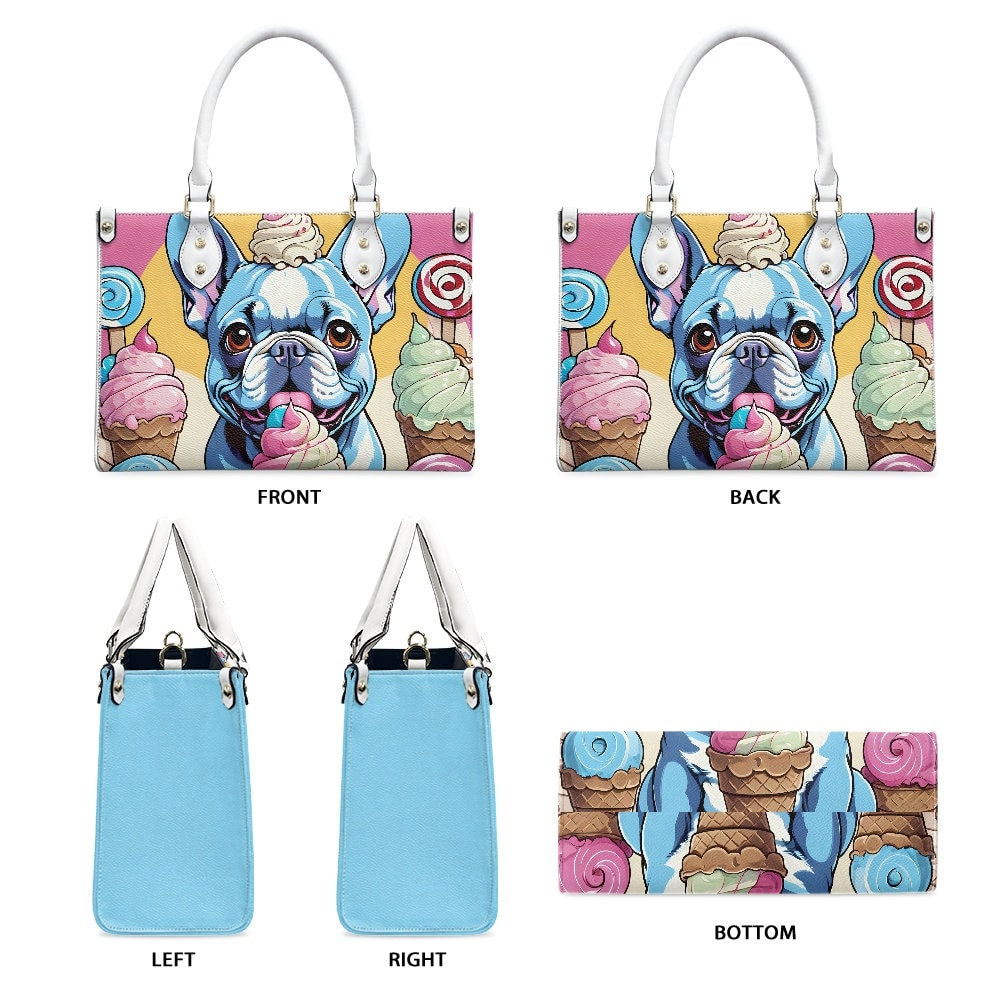 Frenchie French bulldog bag purse