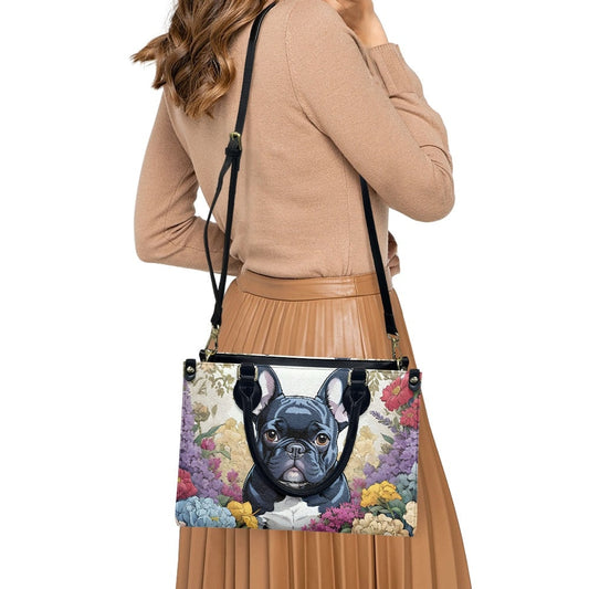 frenchie French bulldog purse bag