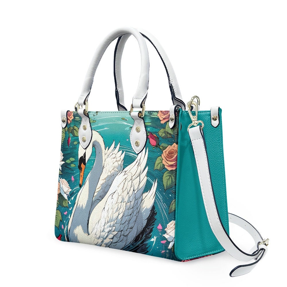 swan purse bag