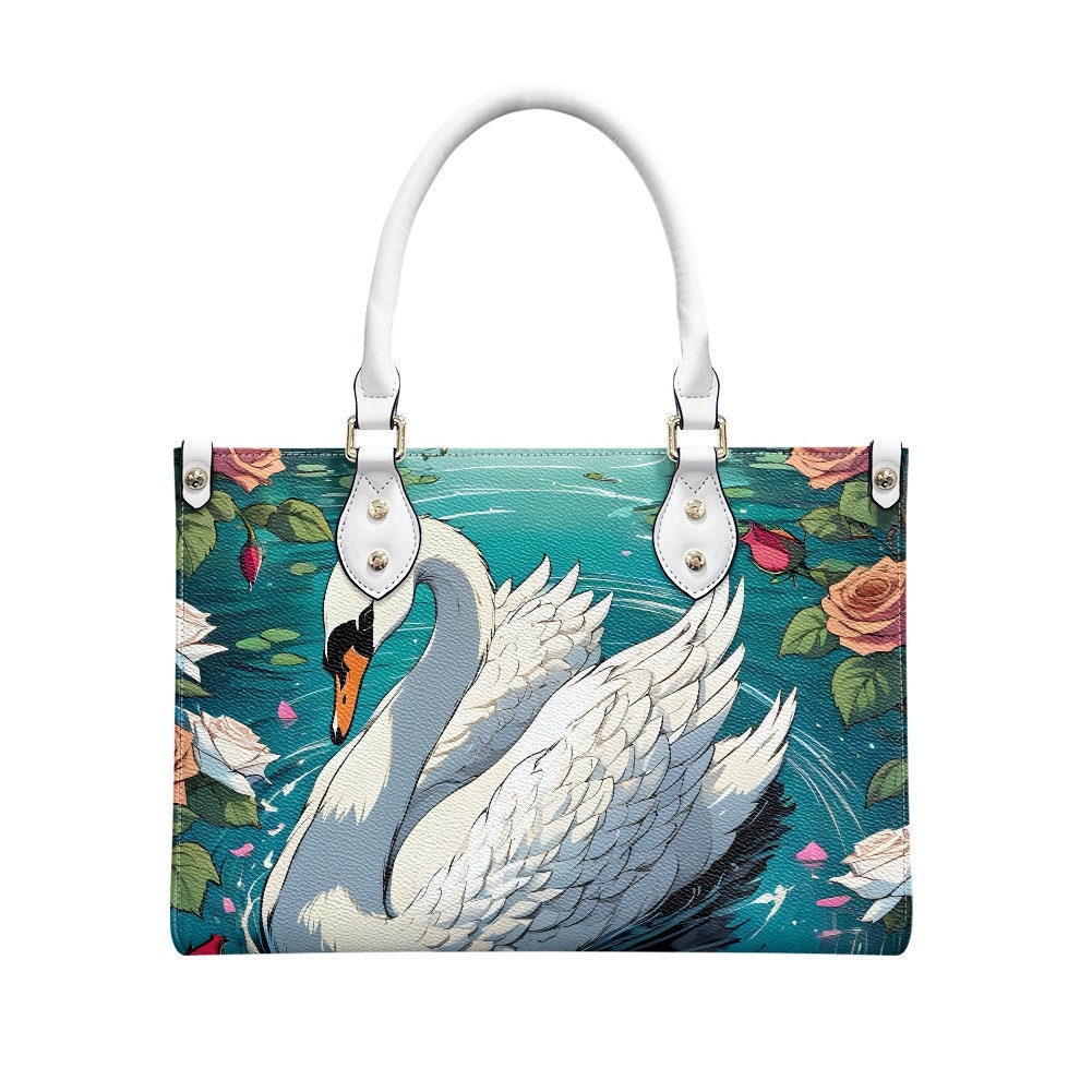 swan purse bag