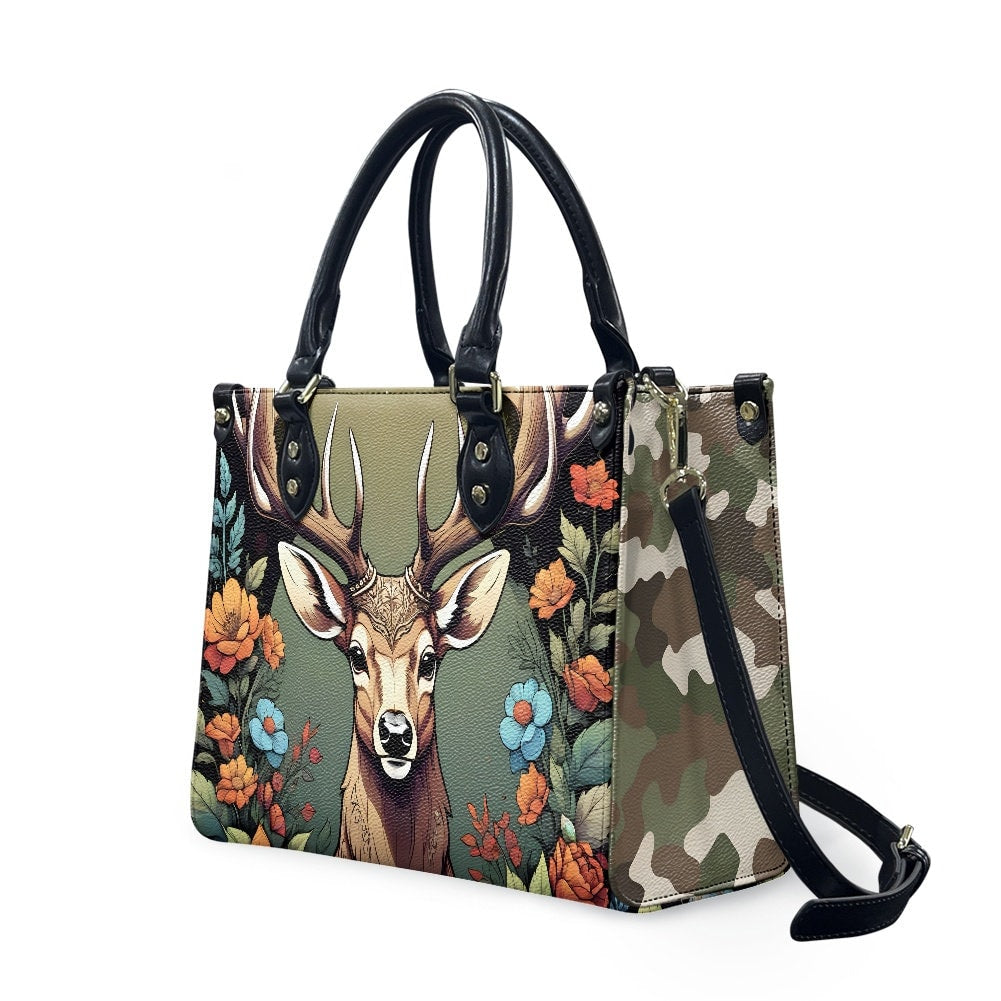 deer camo purse bag