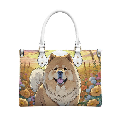 chow chow dog purse bag