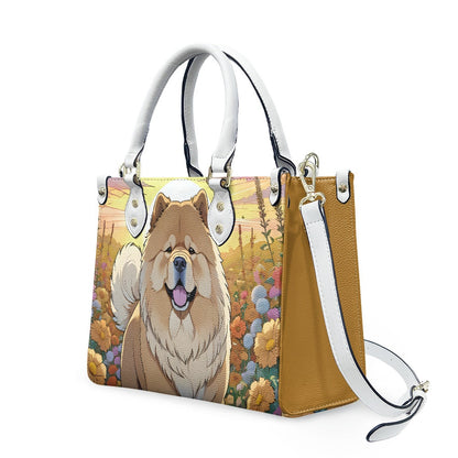 chow chow dog purse bag