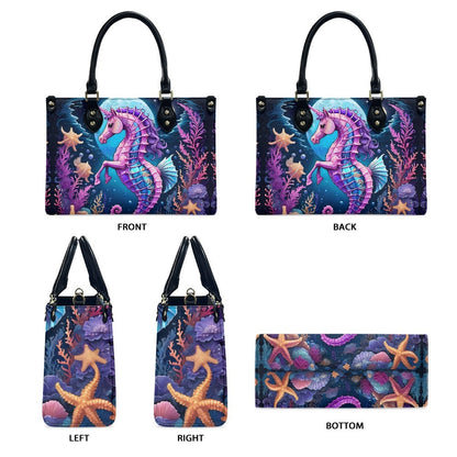 seahorse unicorn bag purse