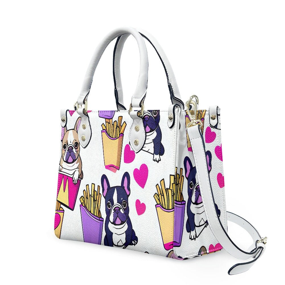 frenchie french fry purse bag tote