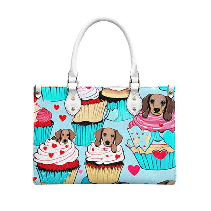 dachshund cupcake bag purse