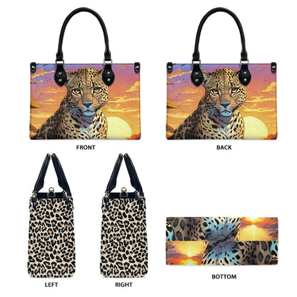 leopard purse bag