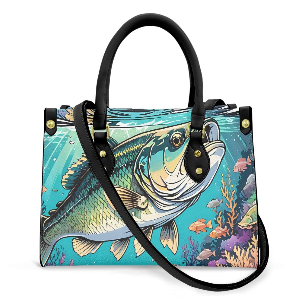 Bass Fish purse bag