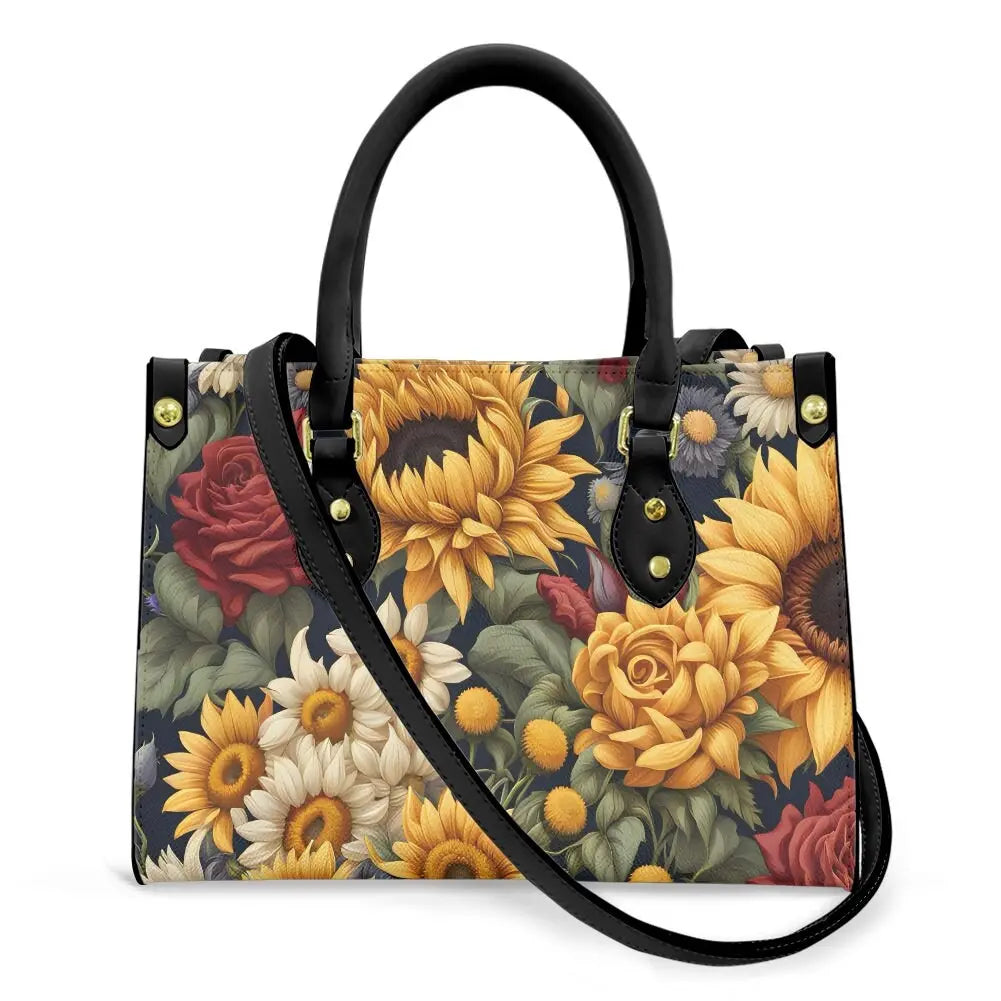 sunflower flowers bag purse