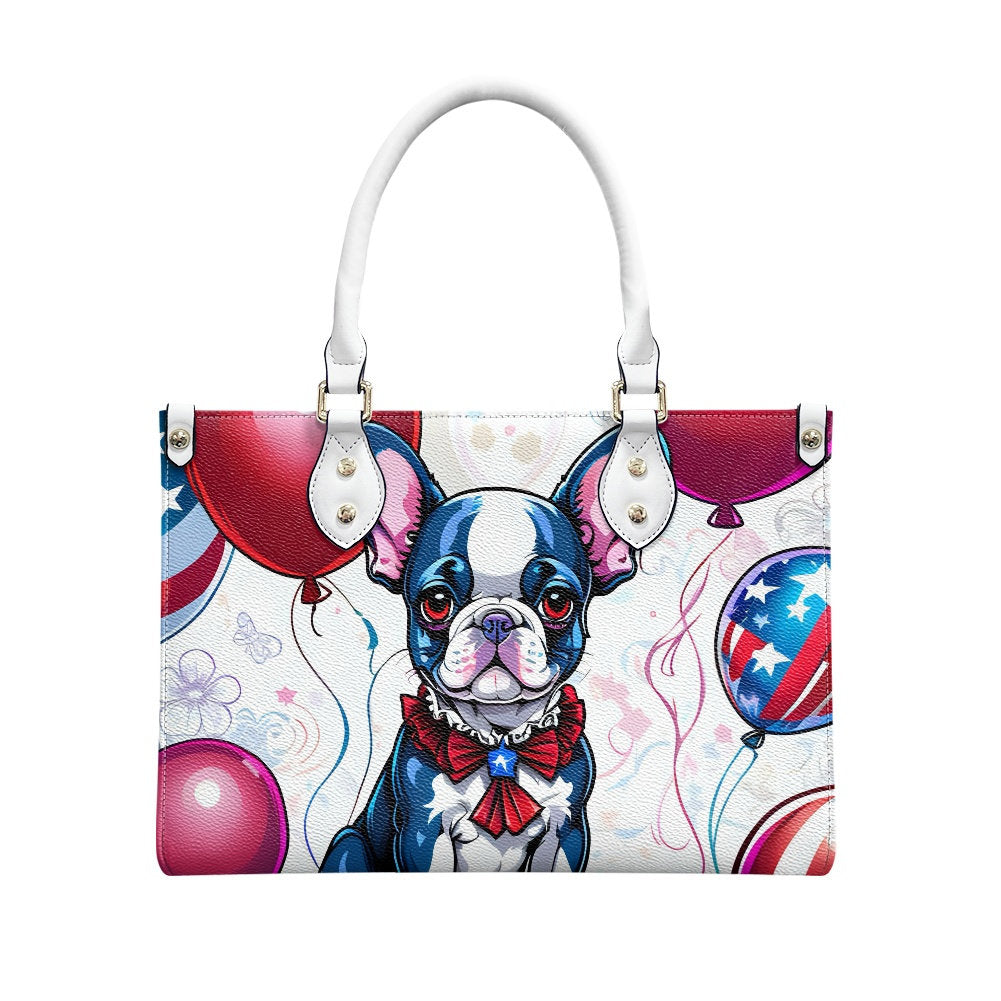 Frenchie bag patriotic purse gift