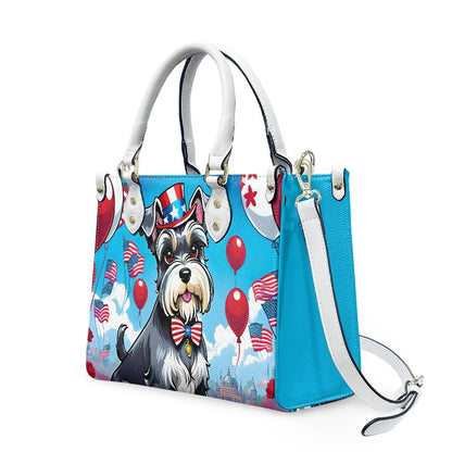 schnauzer bag patriotic purse animal gift