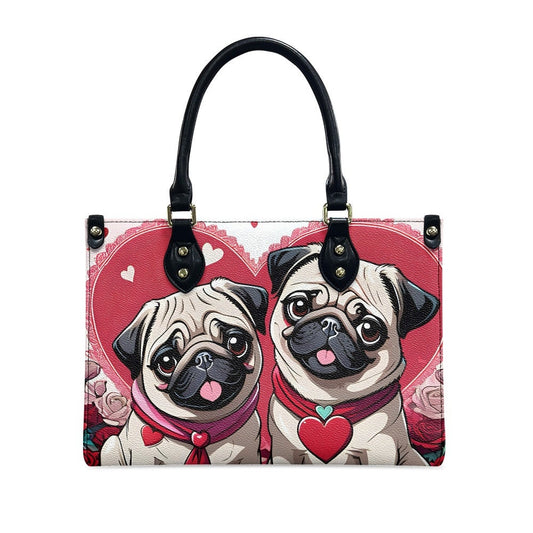 Pug love purse valentine bag