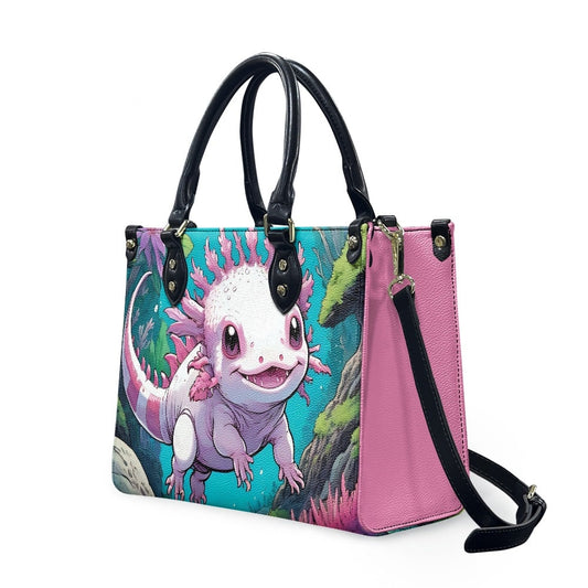 Axolotl purse bag tote