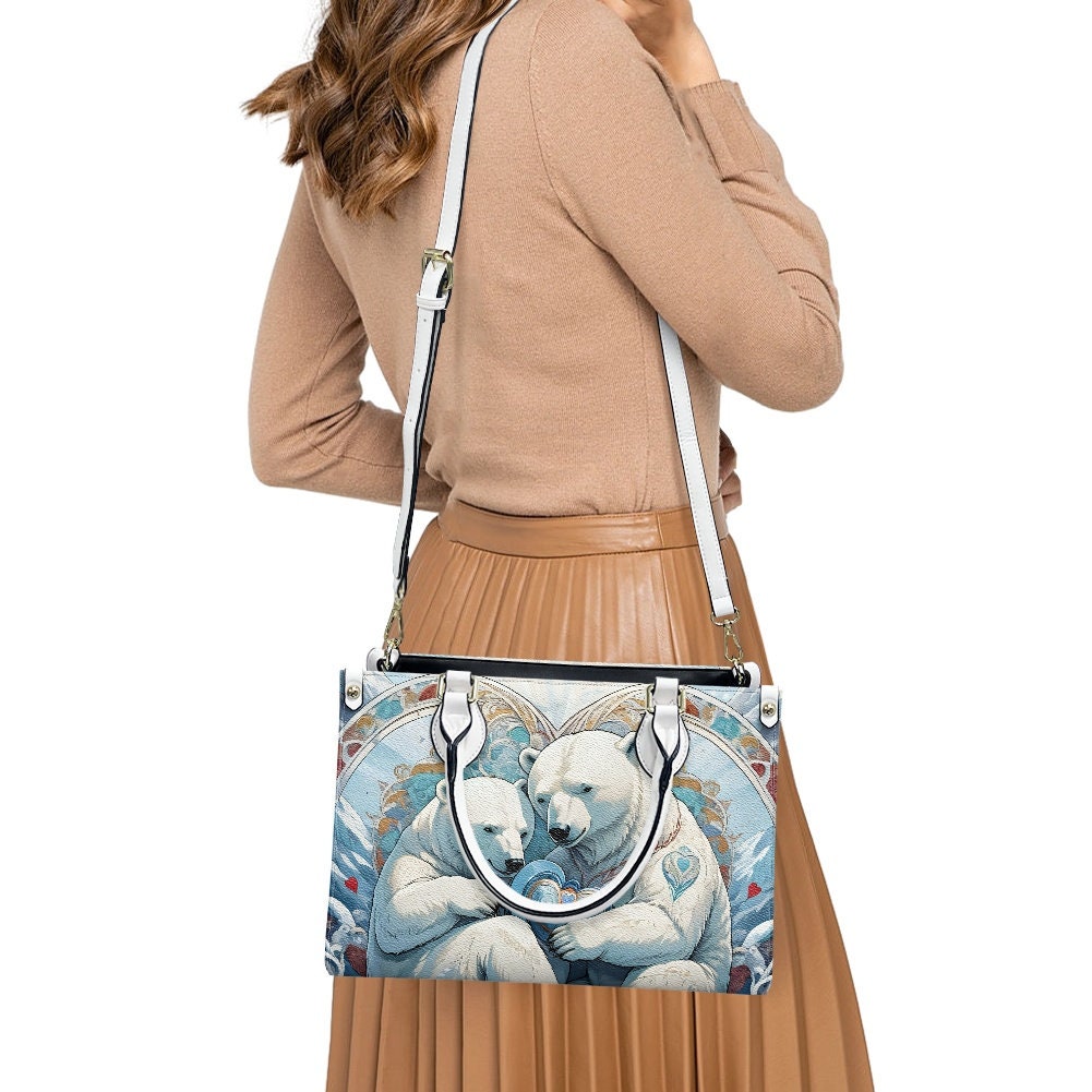 Polar bear purse bag