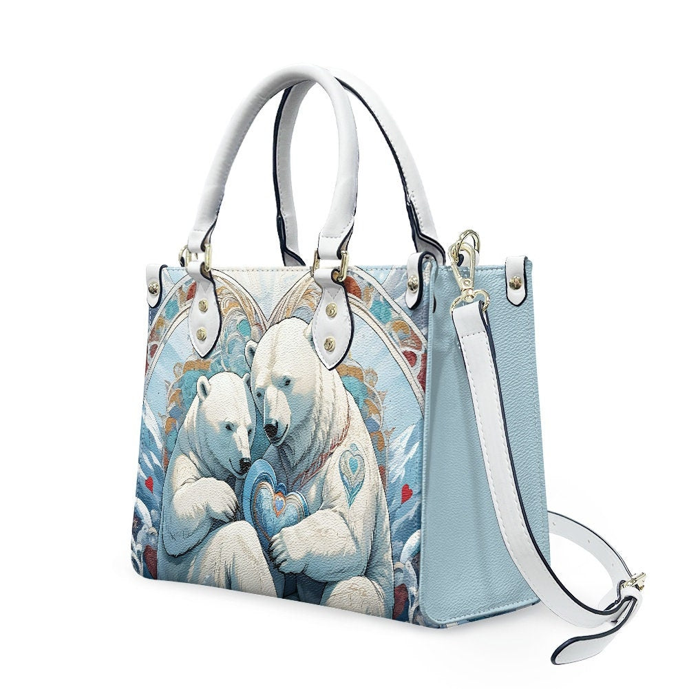 Polar bear purse bag