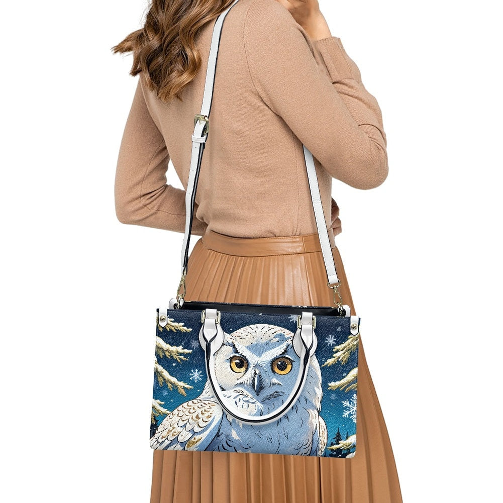 Snow Owl Purse bag