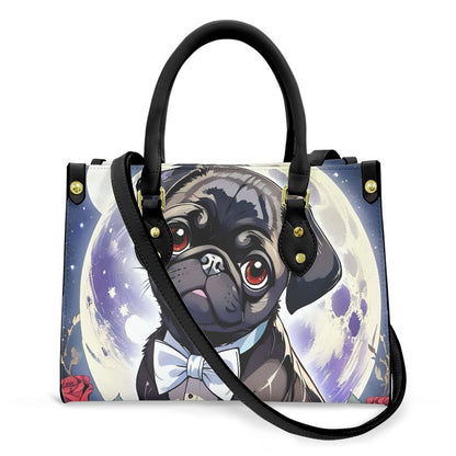 Pug moon purse bag