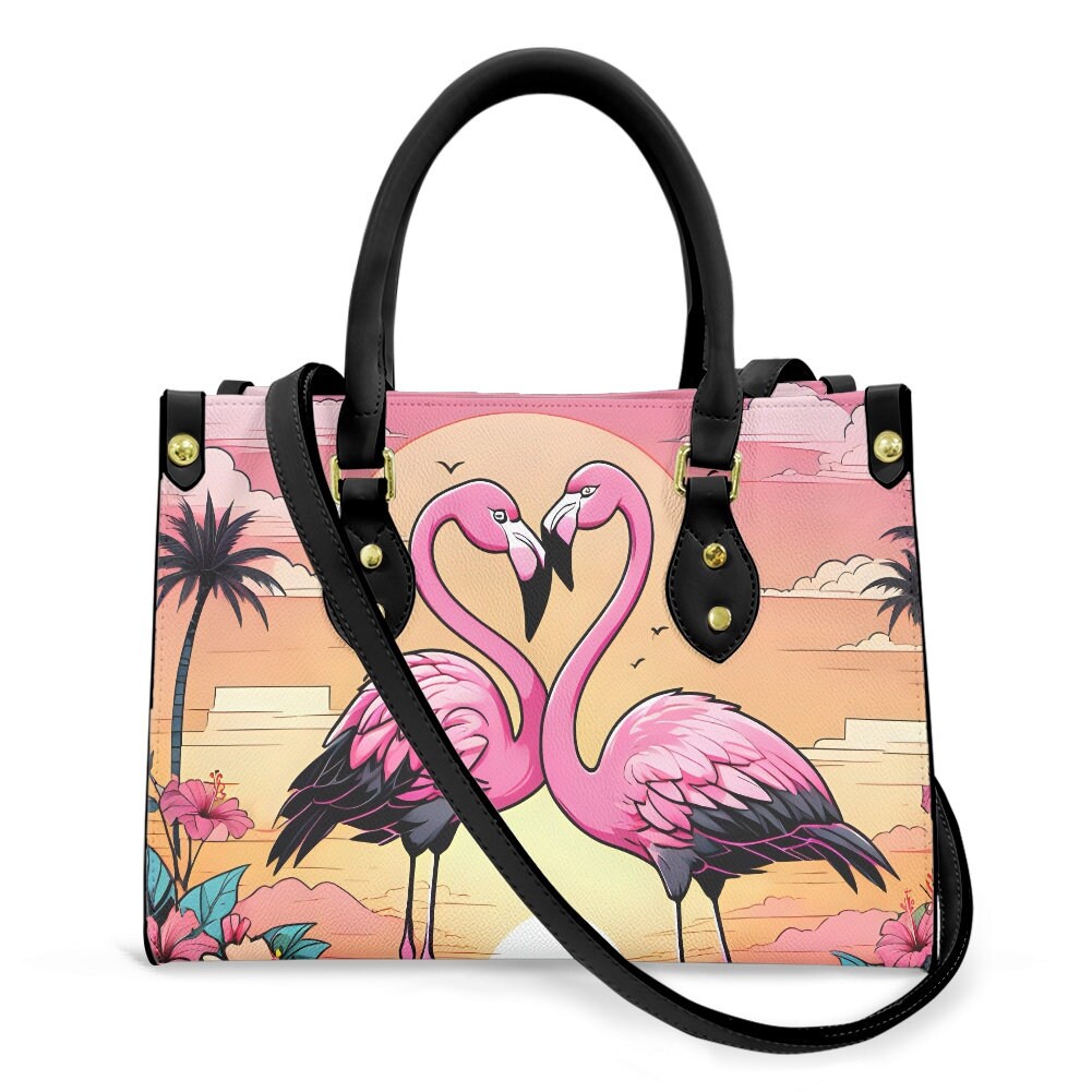 Pink Flamingo Purse bag