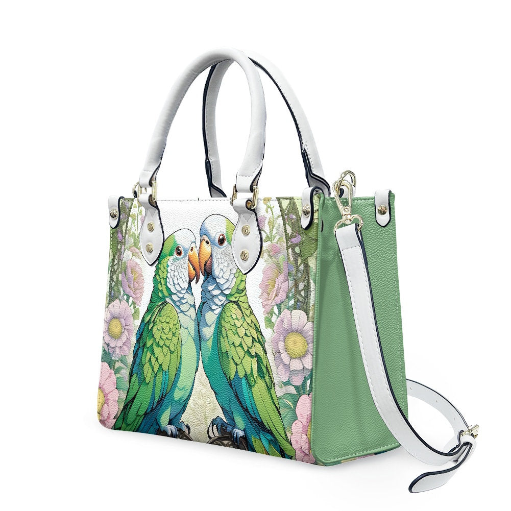 quaker parrot bag purse