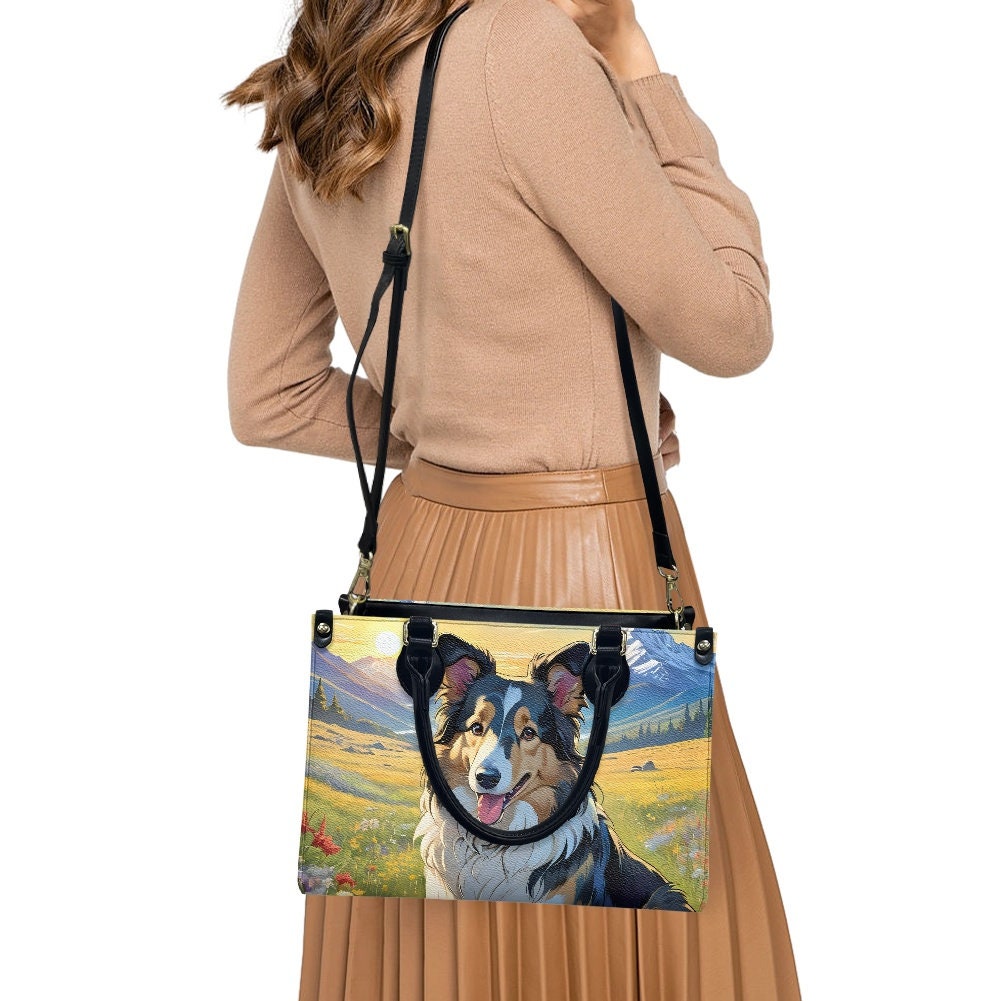 Rough Collie purse bag