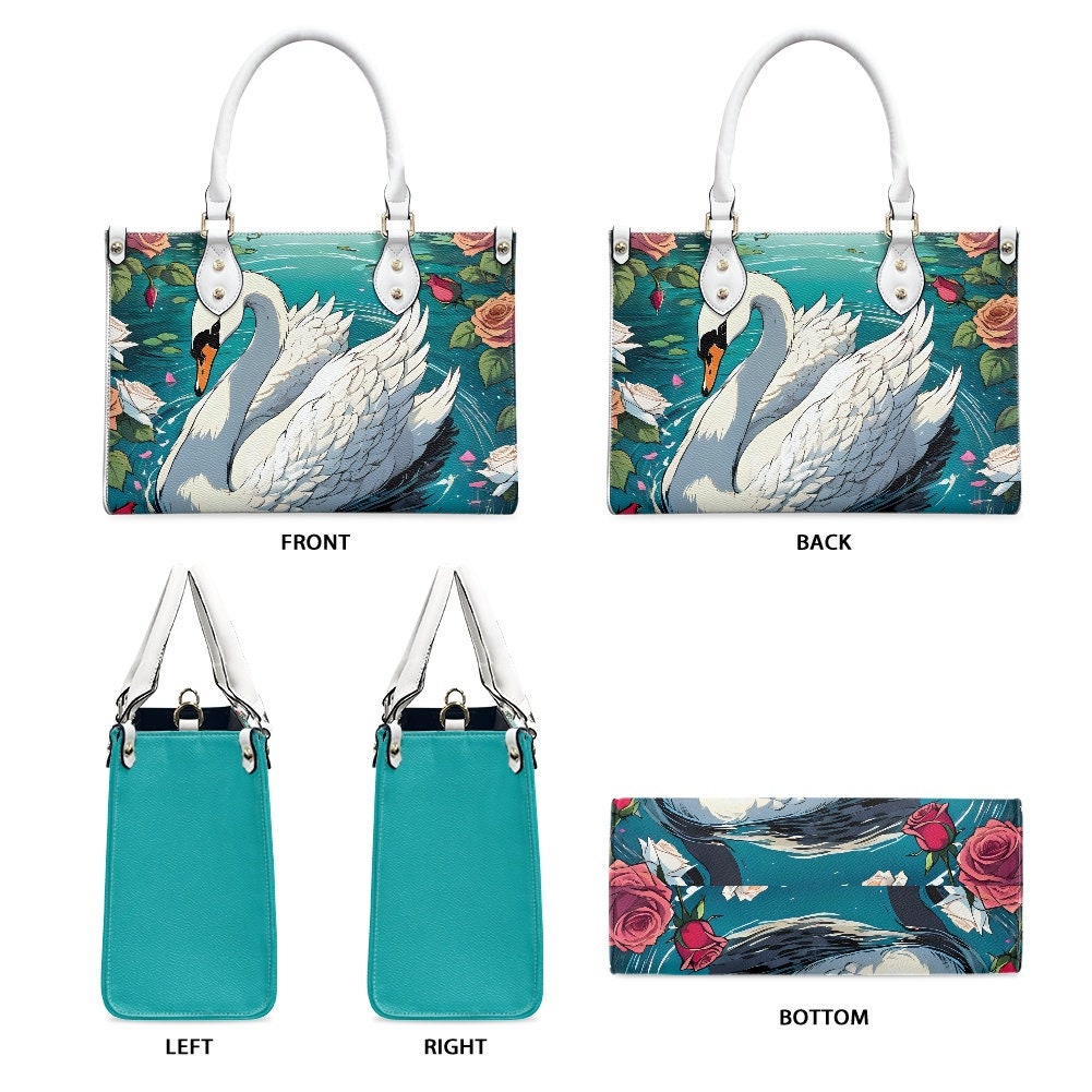 swan purse bag