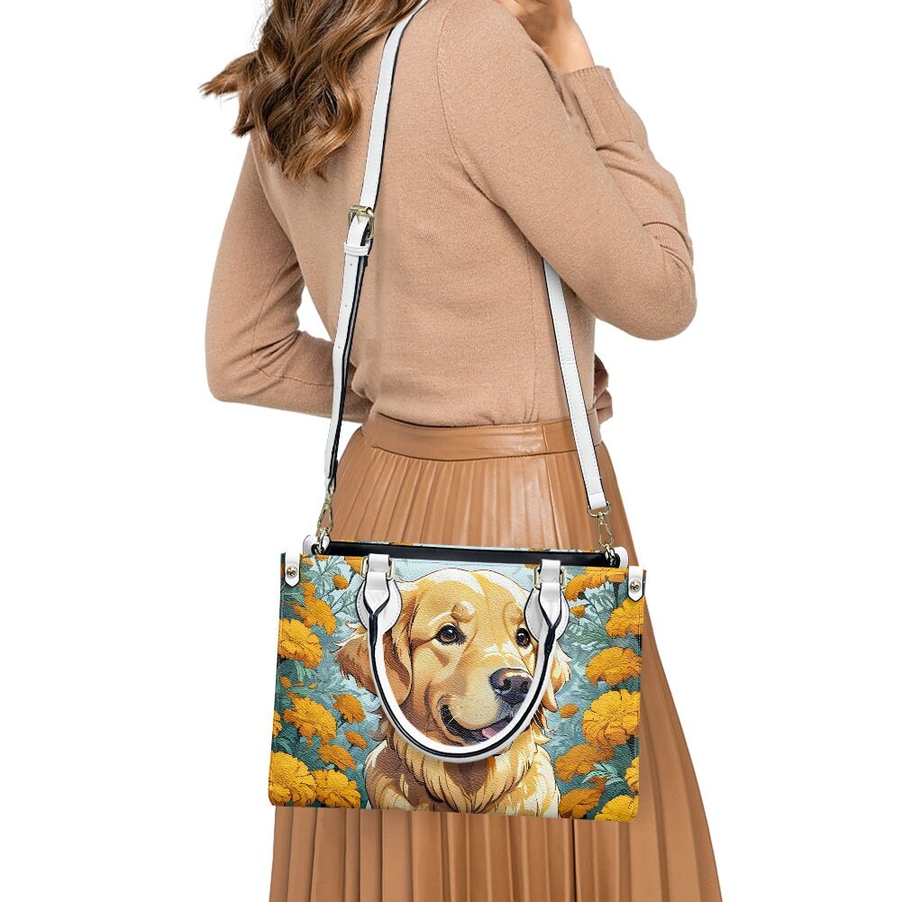 Golden Retriever purse bag