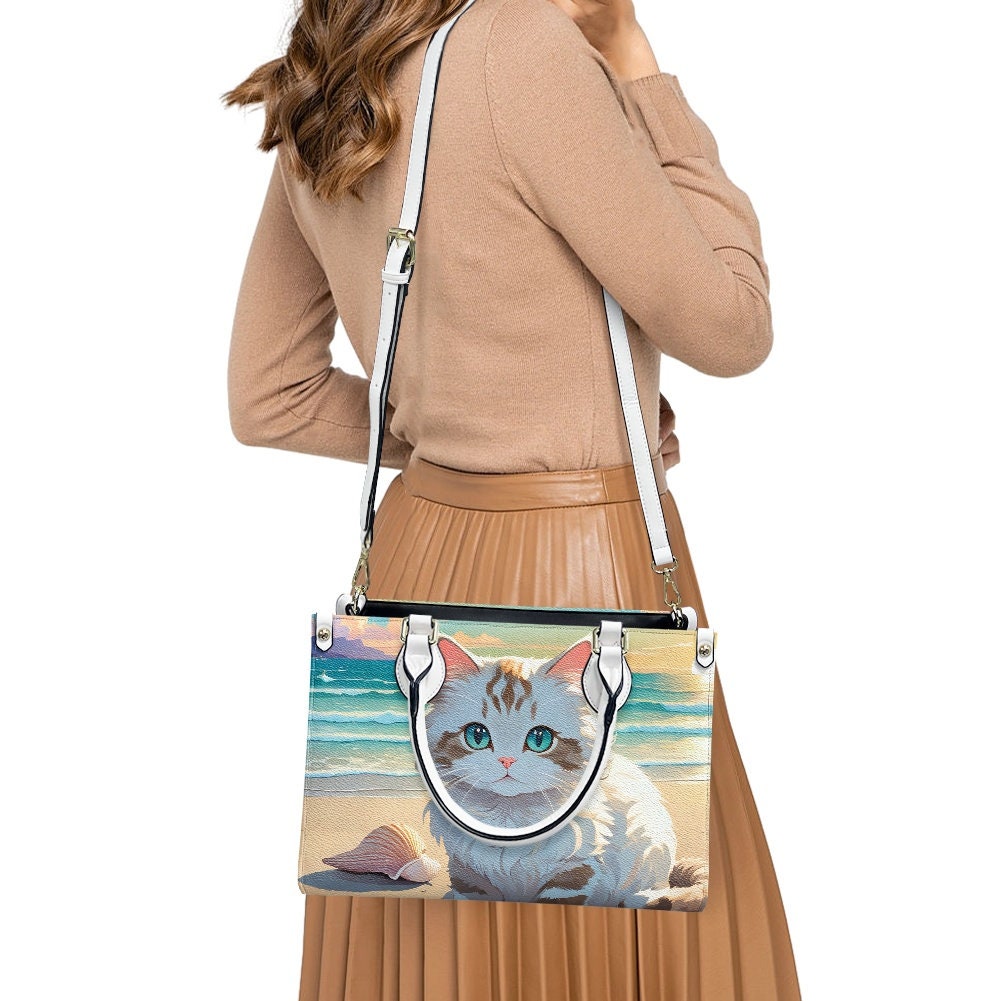 kitten purse bag