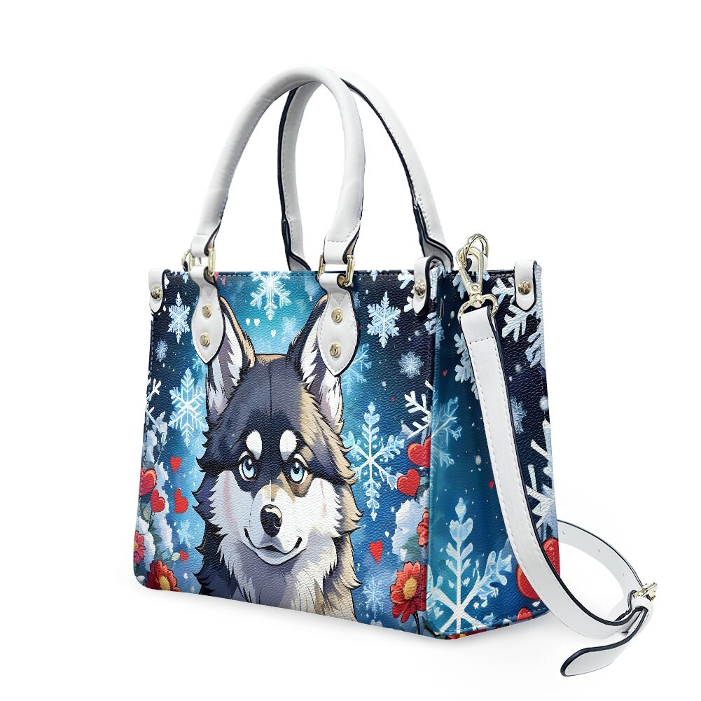 Pomsky purse bag