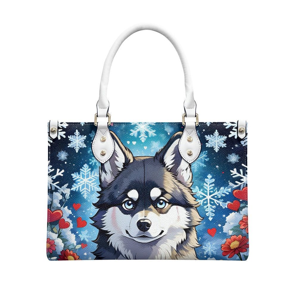 Pomsky purse bag