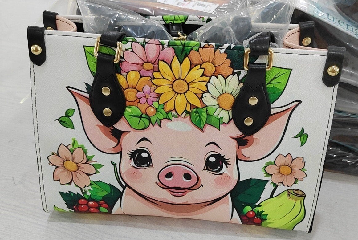 Pig purse bag