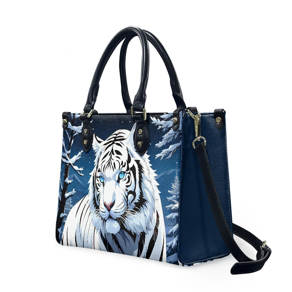 Siberian White Tiger Bag Purse