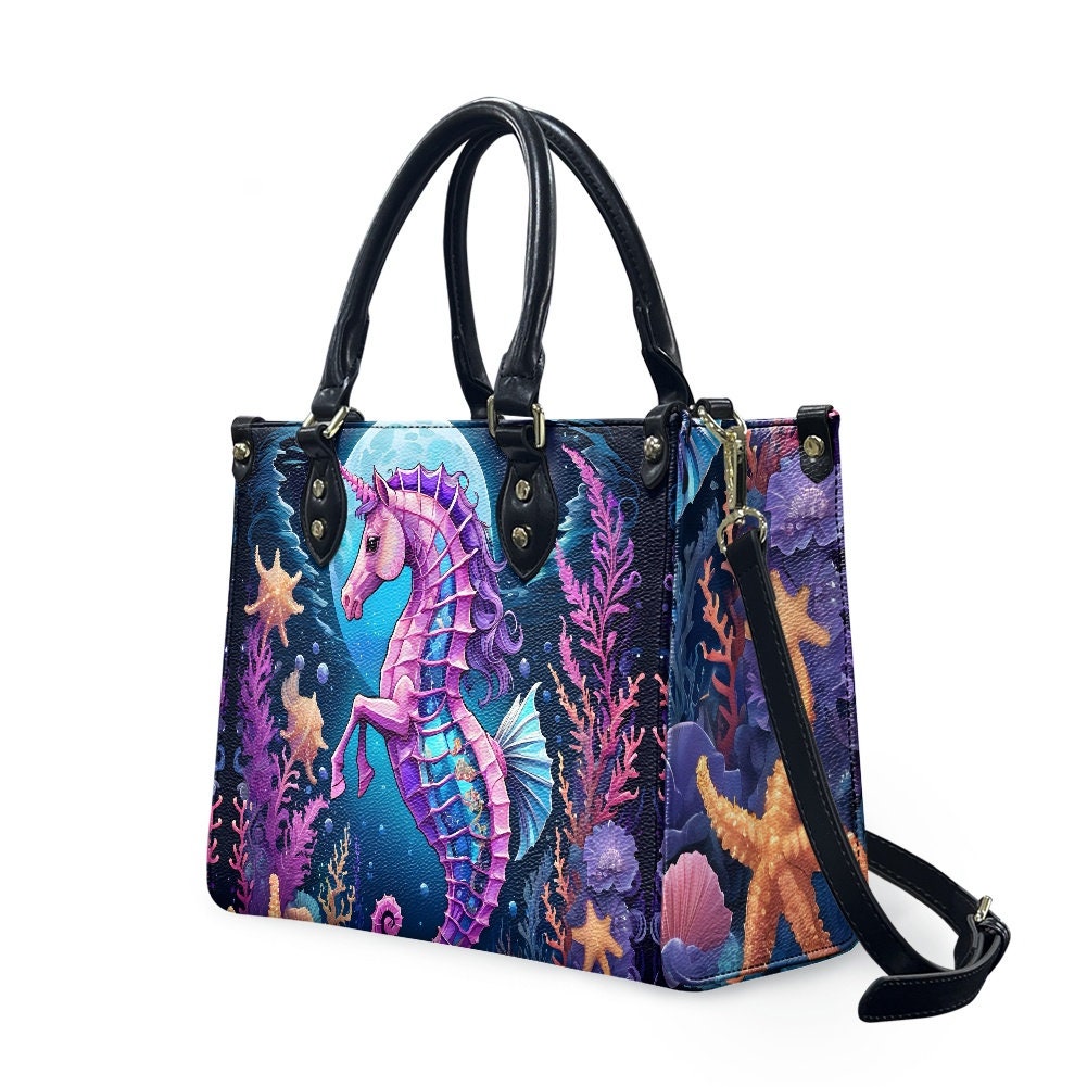 seahorse unicorn bag purse