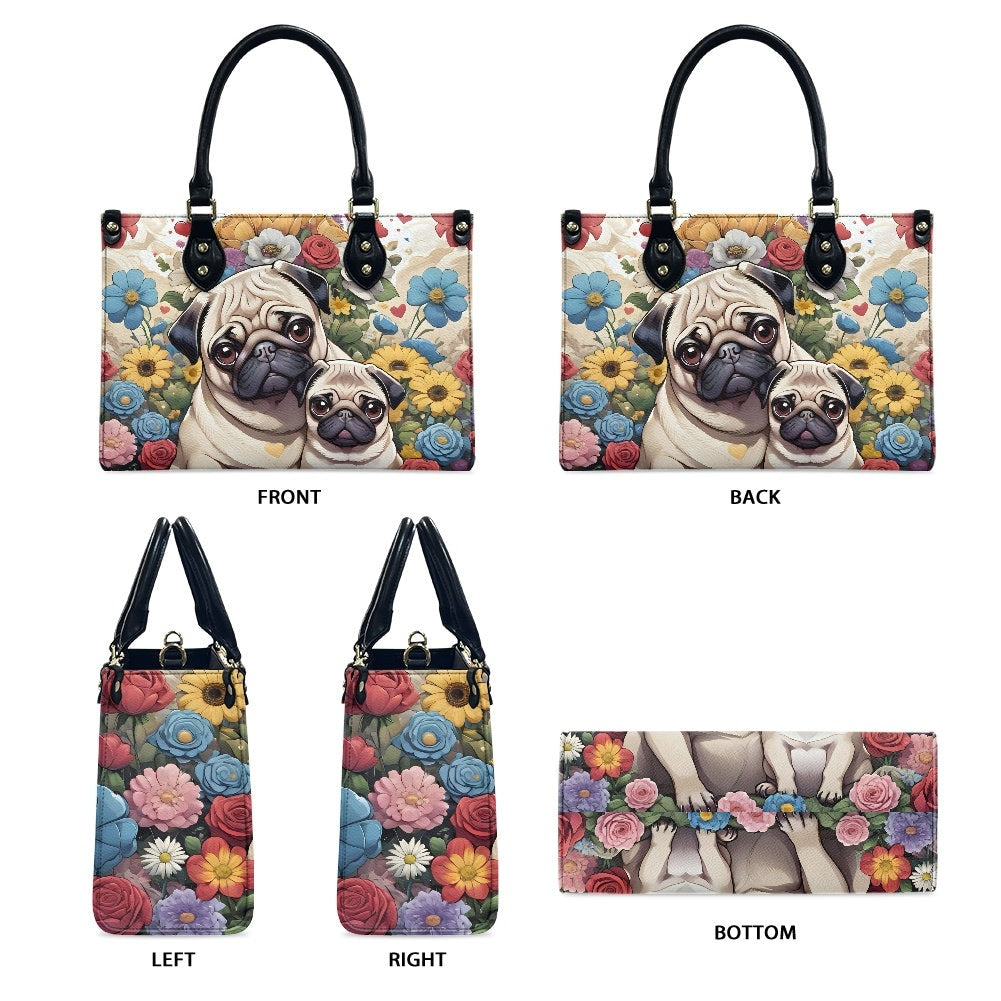 Pug purse pug puppy bag