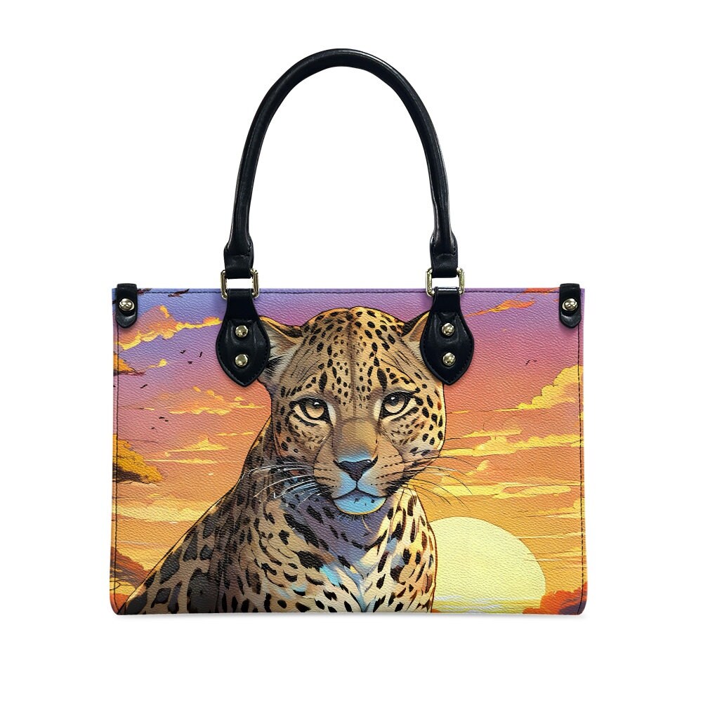 leopard purse bag