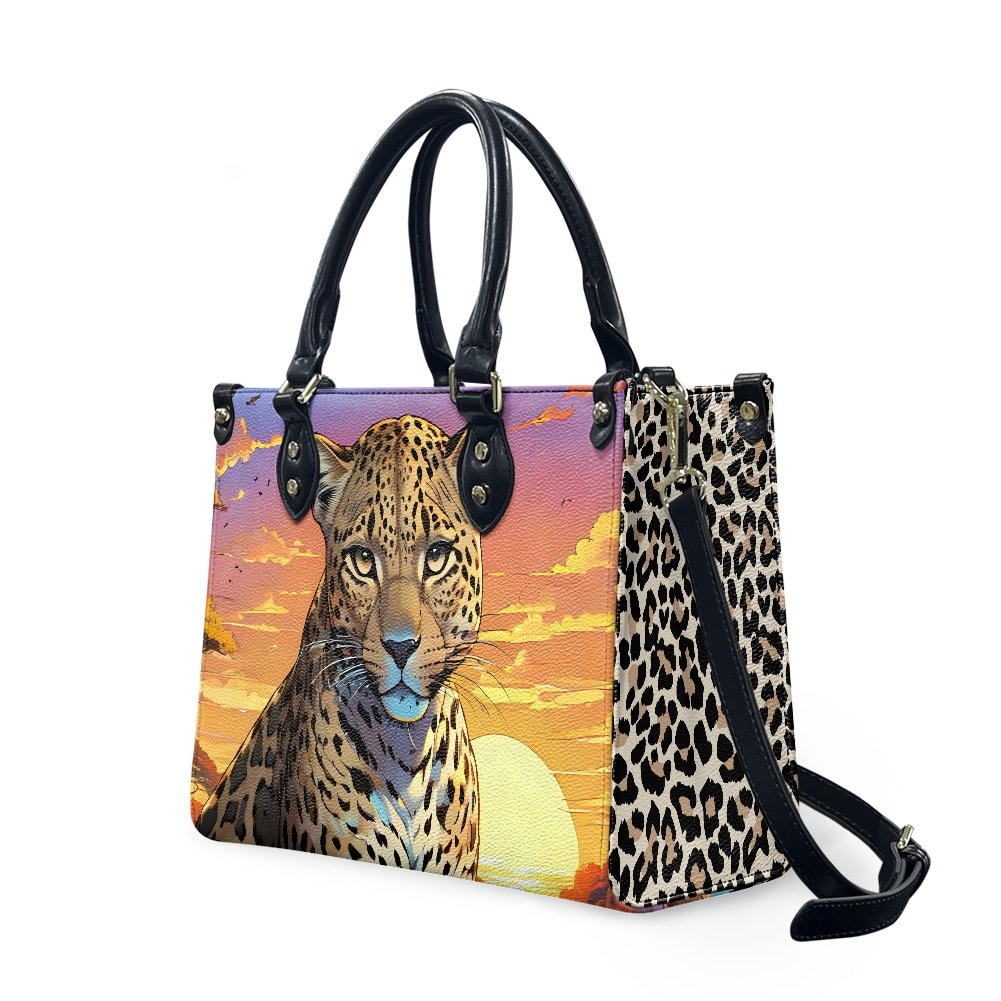 leopard purse bag