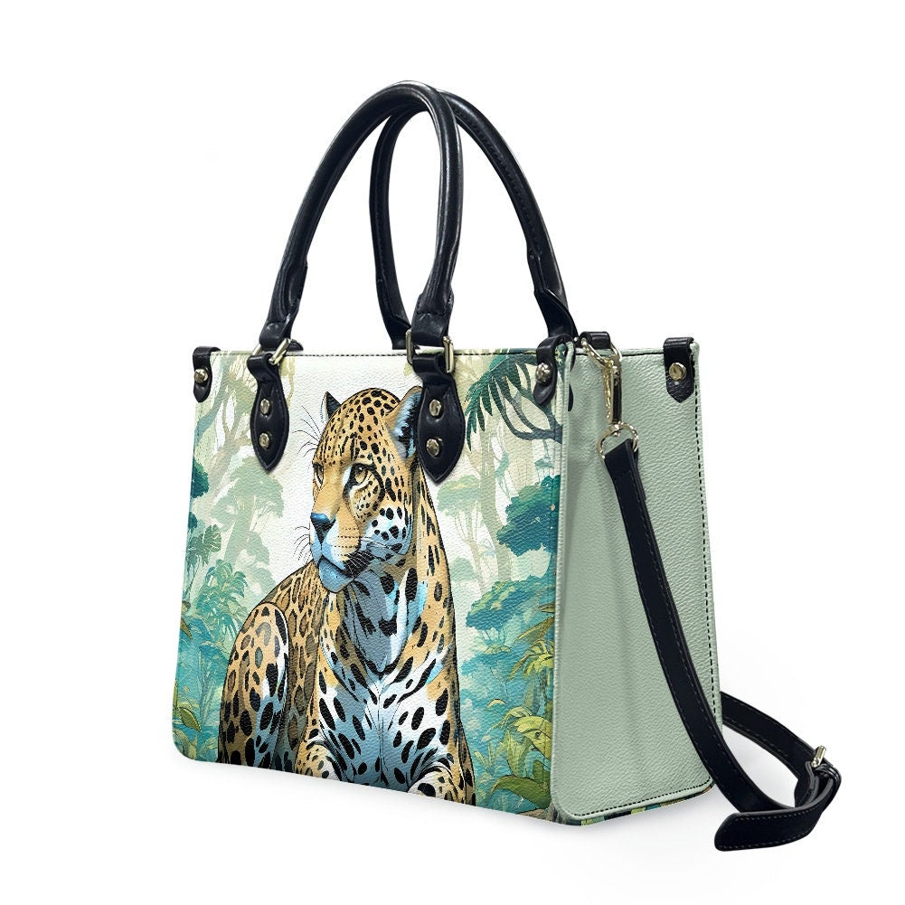 Animal purse Jaguar purse jaguar bag animal bag purse for gift for her