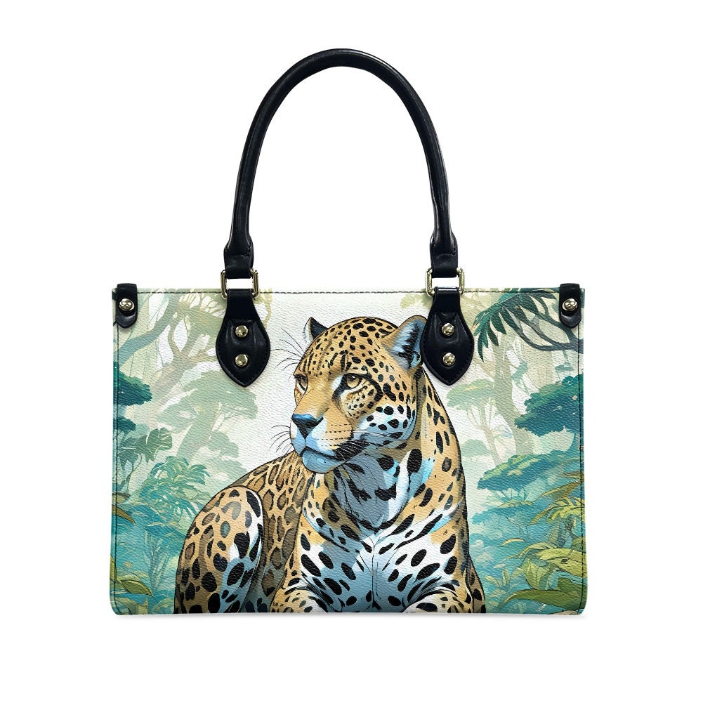 Animal purse Jaguar purse jaguar bag animal bag purse for gift for her