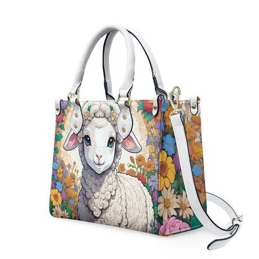 Floral Lamb purse sheep bag gift