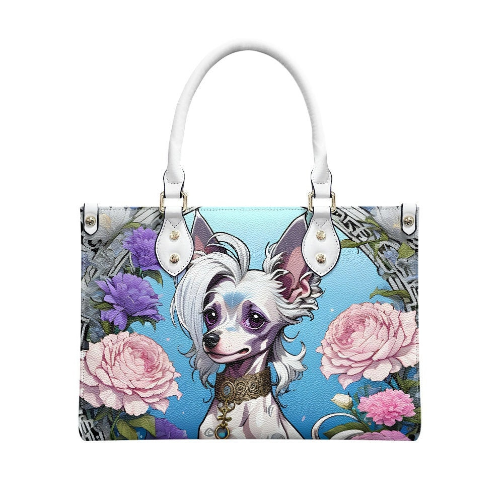 Chinese Crested purse bag