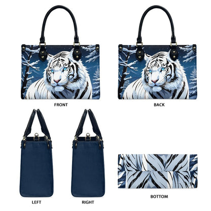 Siberian White Tiger Bag Purse