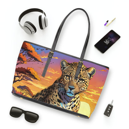 Leopard PU Leather Shoulder Bag