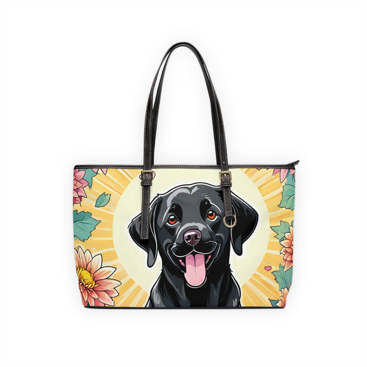 Labrador Retriever PU Leather Shoulder Bag