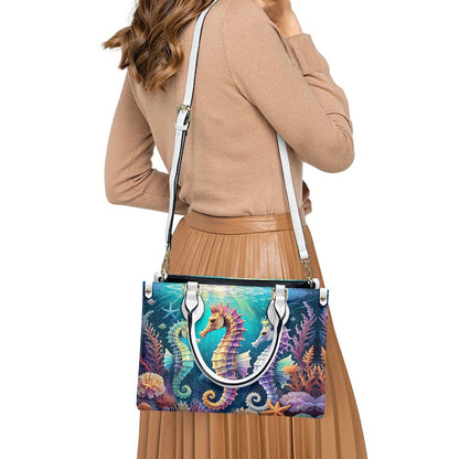 seahorse purse bag