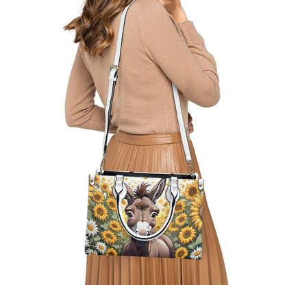 donkey sunflower bag purse