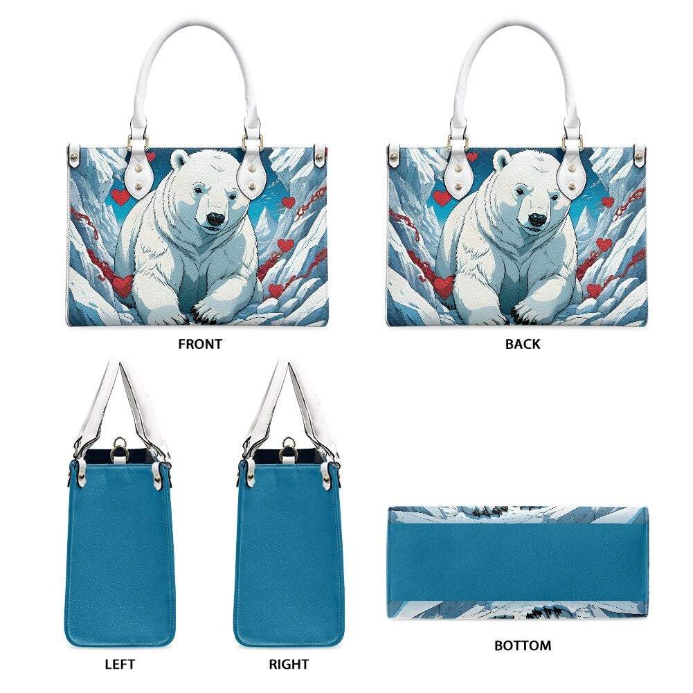 Polar Bear purse bag